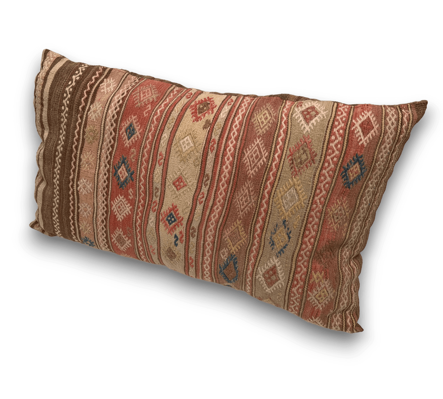 Vintage Anatolian Kilim Floor Cushion 95x55cms