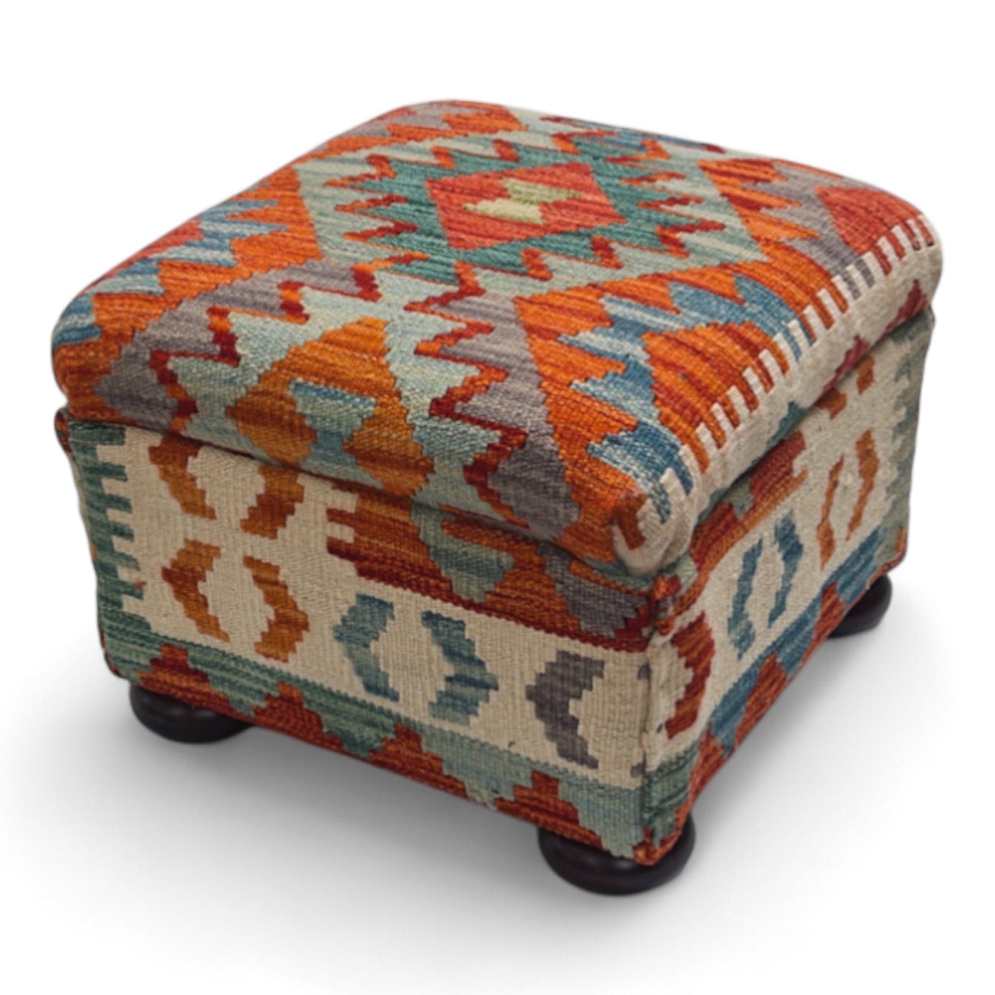 Kilim Stool 45cmsx45cms
