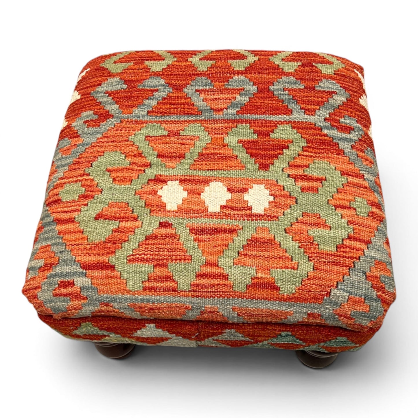 Kilim Stool 44cmsx44cms - kilimfurniture