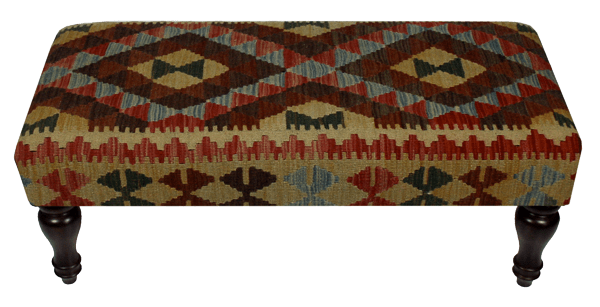 100cmsx45cms Kilim Bench Stool - kilimfurniture