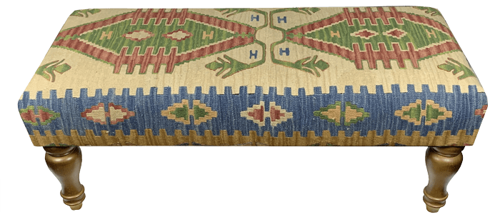 100cmsx45cms Kilim Bench Stool - kilimfurniture