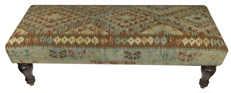 120cmsx45cms Kilim Bench Stool - kilimfurniture