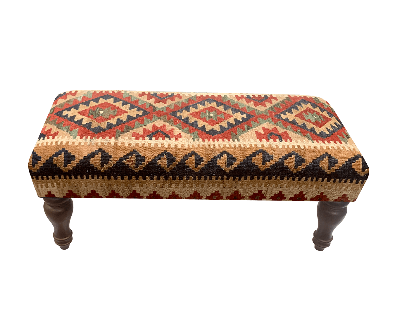 Kilim Bench Stool 90x40cms