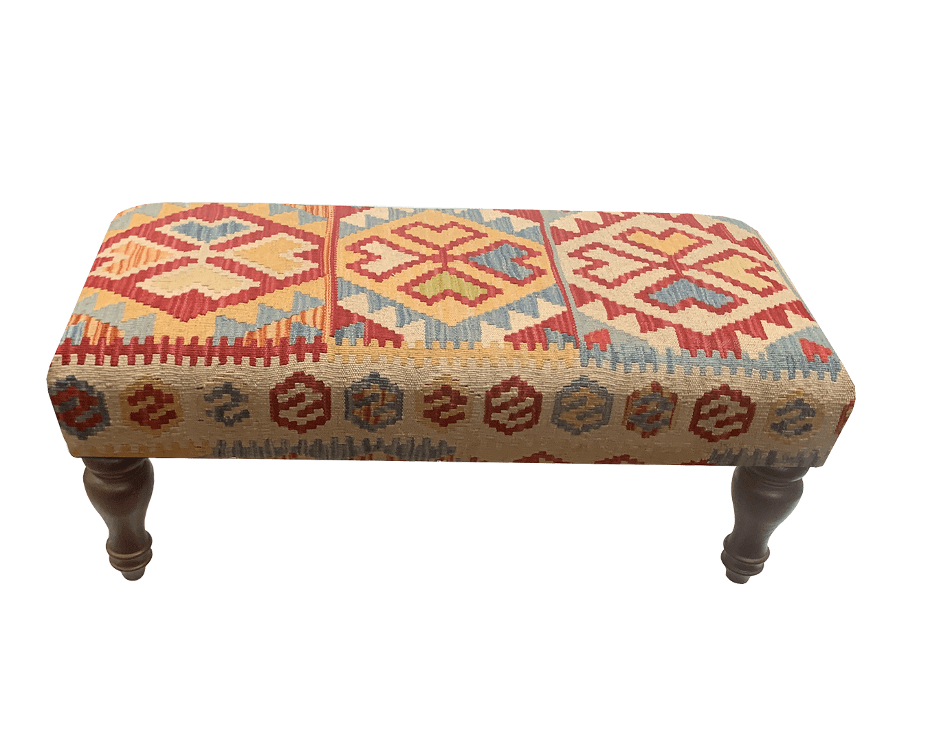 Kilim Bench Stool 90x40cms