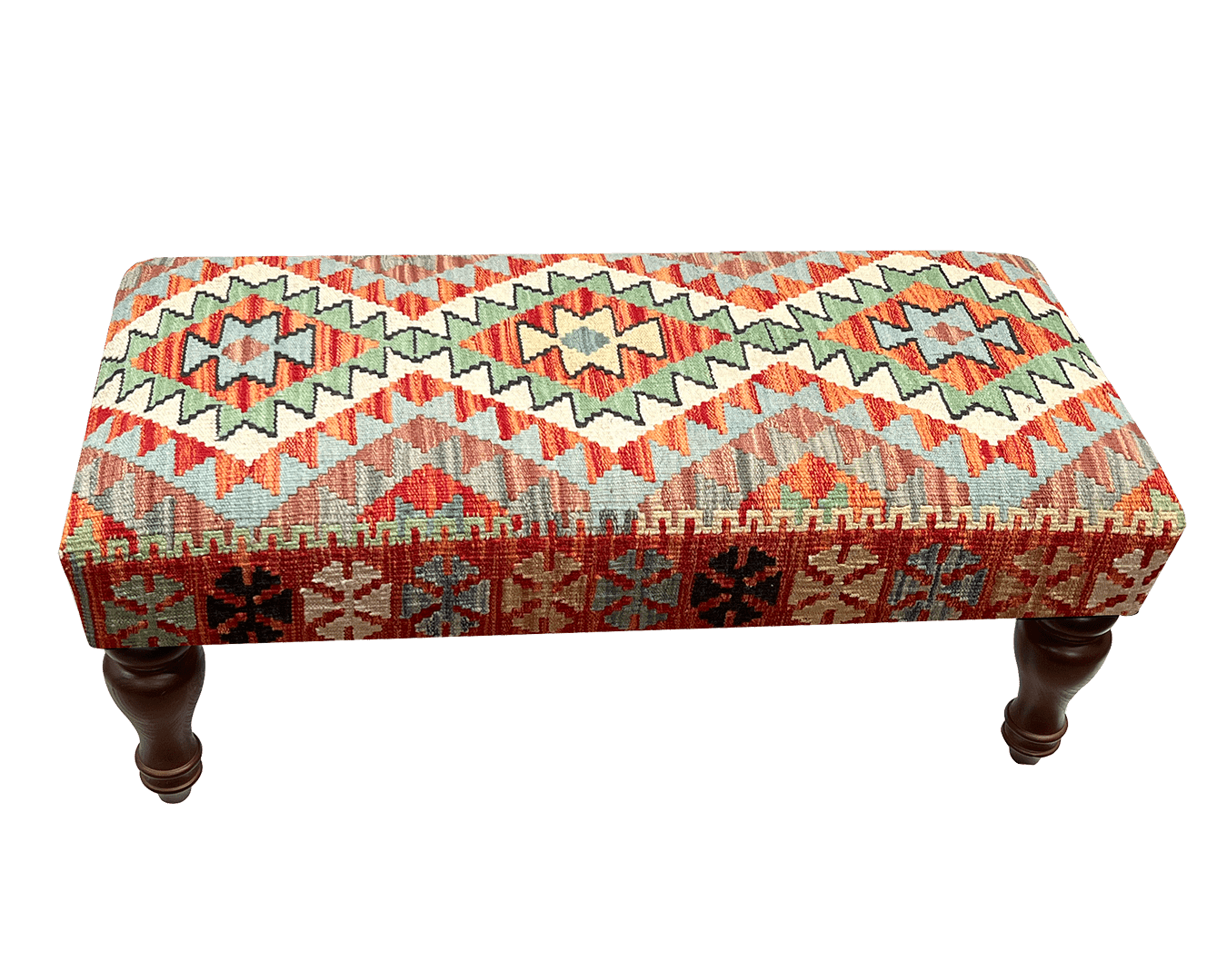 Kilim Bench Stool 90x40cms