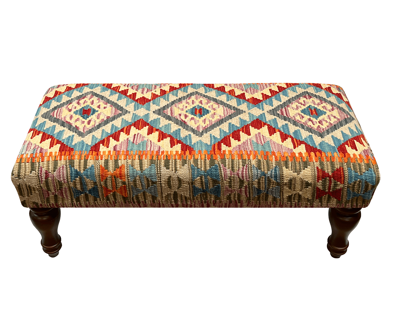 Kilim Bench Stool 90x40cms