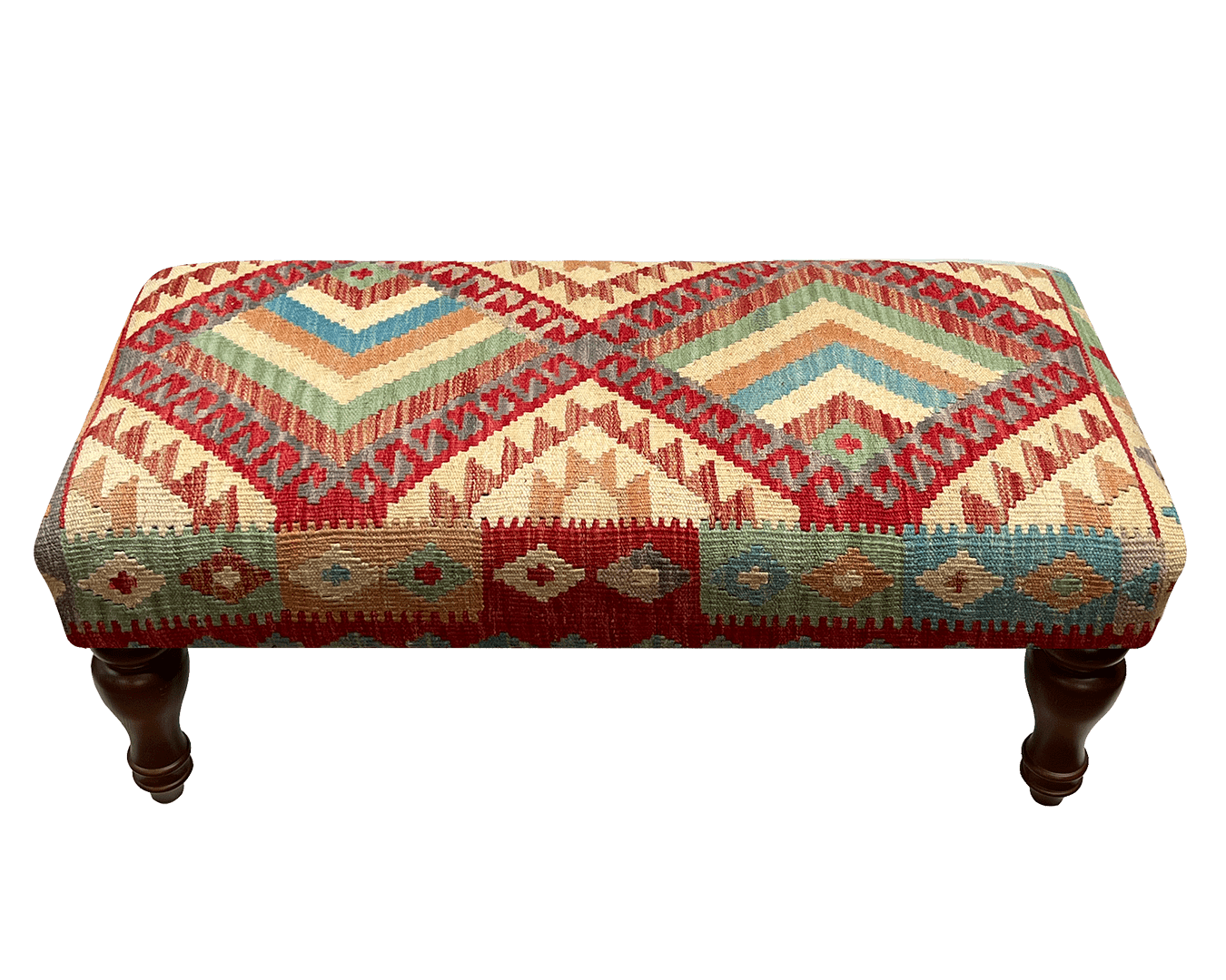 Kilim Bench Stool 90x40cms