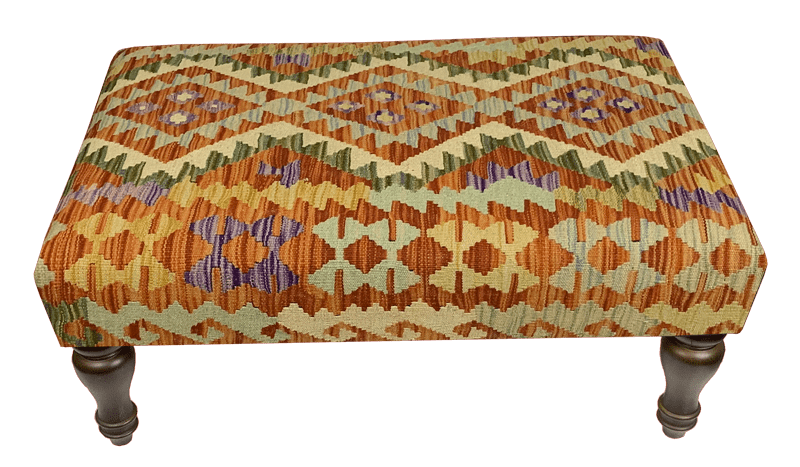 90cmsx60cms Kilim Table Stool - kilimfurniture