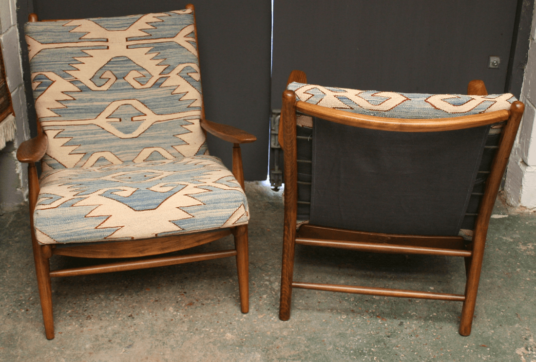 Pair of Vintage Armchairs - kilimfurniture