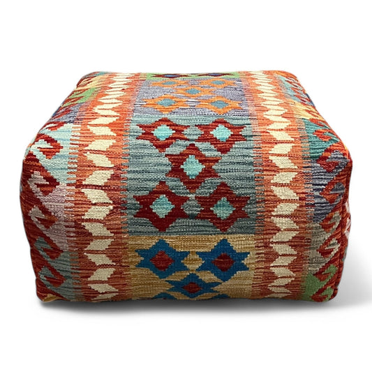 Kilim Pouffe 70cmsx70cms