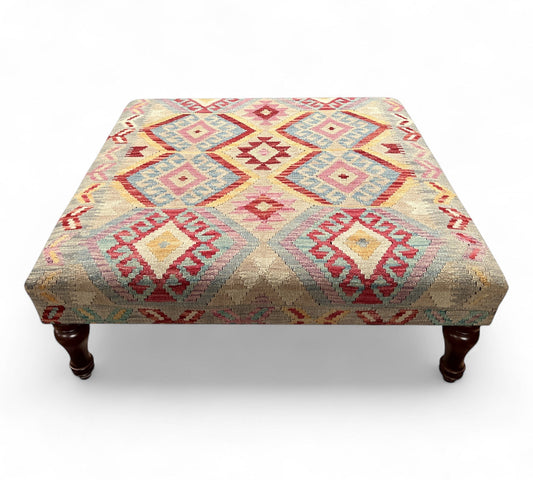 Kilim Table Stool 100cmsx100cms