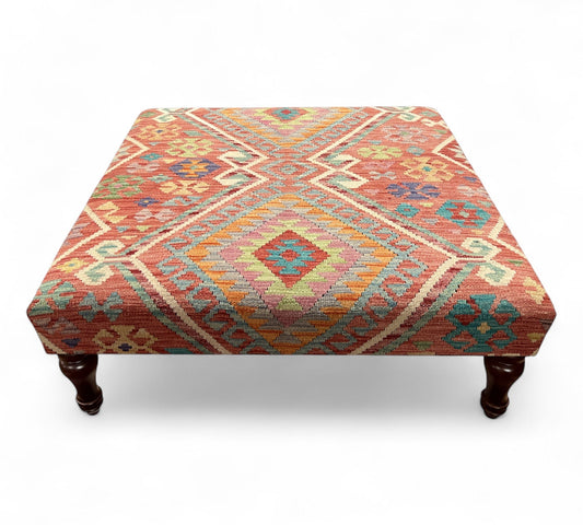 Kilim Table Stool 100cmsx100cms