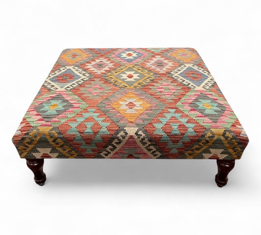 Kilim Table Stool 100cmsx100cms