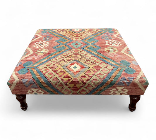 Kilim Table Stool 100cmsx100cms