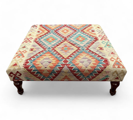Kilim Table Stool 100cmsx100cms