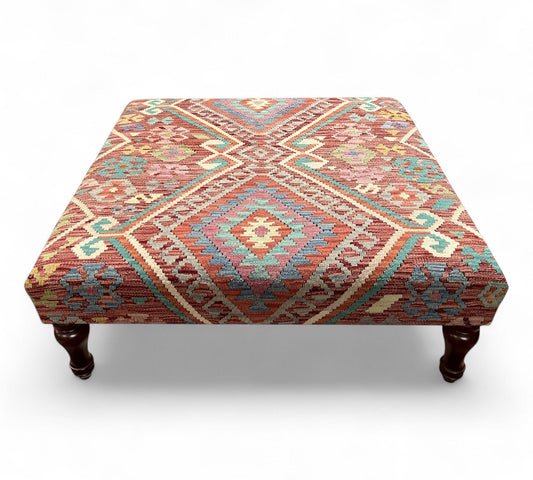 Kilim Table Stool 100cmsx100cms