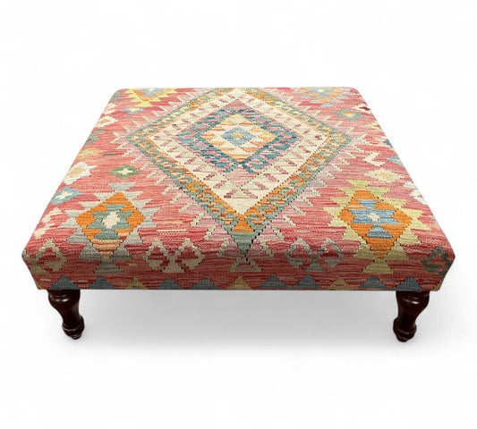 Kilim Table Stool 100cmsx100cms
