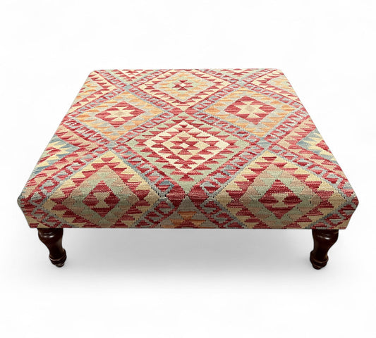 Kilim Table Stool 100cmsx100cms