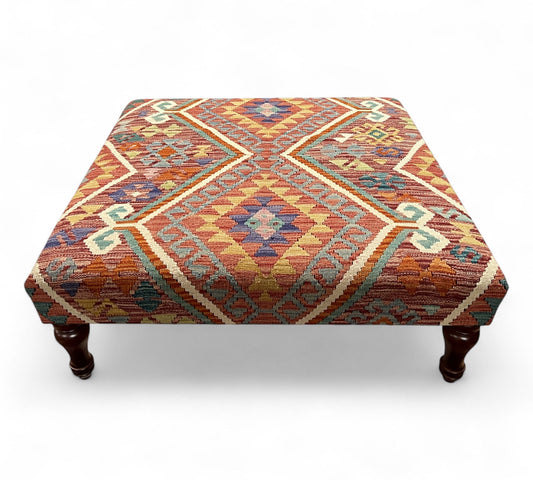Kilim Table Stool 100cmsx100cms