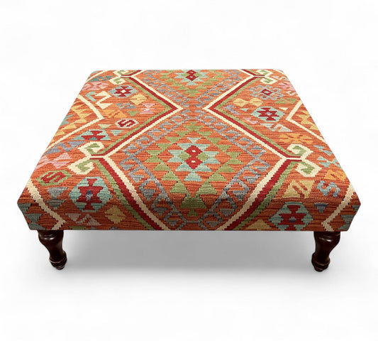 Kilim Table Stool 100cmsx100cms