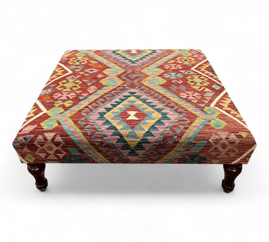 Kilim Table Stool 100cmsx100cms