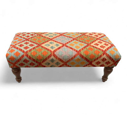 Kilim Bench Stool 100cmsx45cms