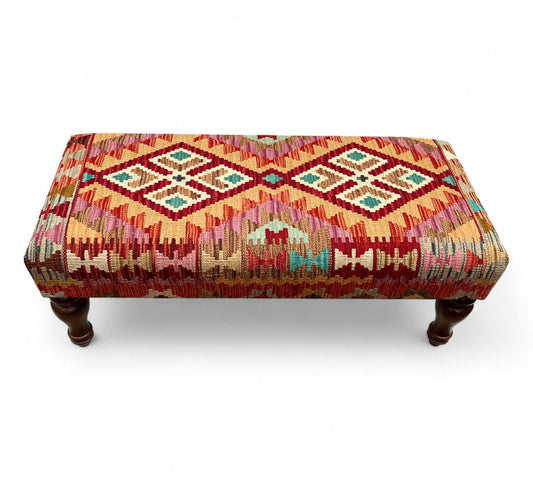 Kilim Bench Stool 100cmsx45cms