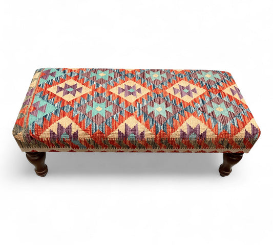 Kilim Bench Stool 100cmsx45cms