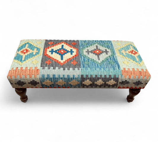 Kilim Bench Stool 100cmsx45cms