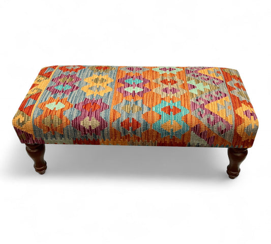 Kilim Bench Stool 100cmsx45cms