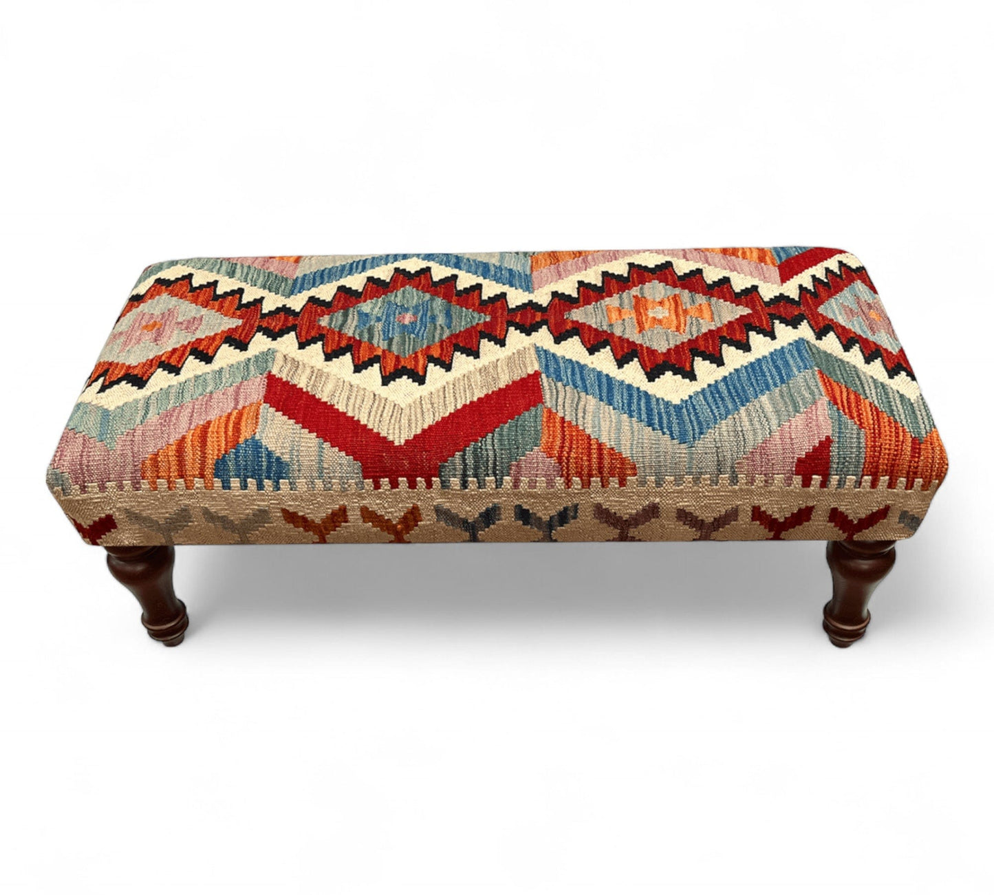 Kilim Bench Stool 100cmsx45cms