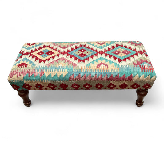 Kilim Bench Stool 100cmsx45cms