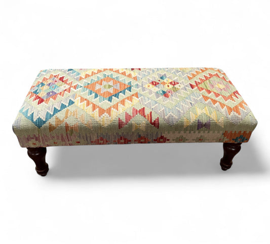 Kilim Bench Stool 100cmsx45cms