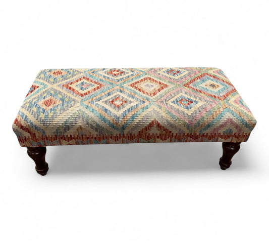 Kilim Bench Stool 100cmsx45cms