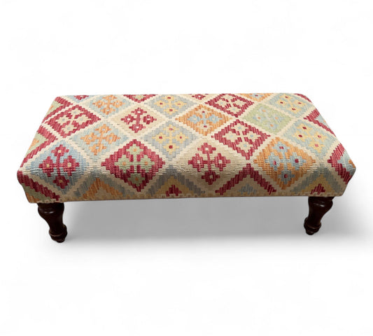 Kilim Bench Stool 100cmsx45cms