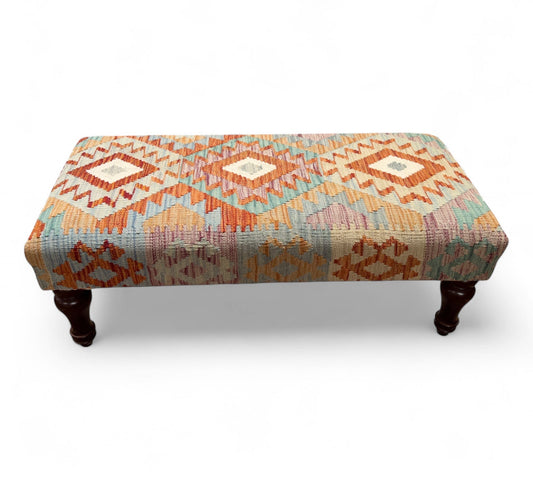 Kilim Bench Stool 100cmsx45cms