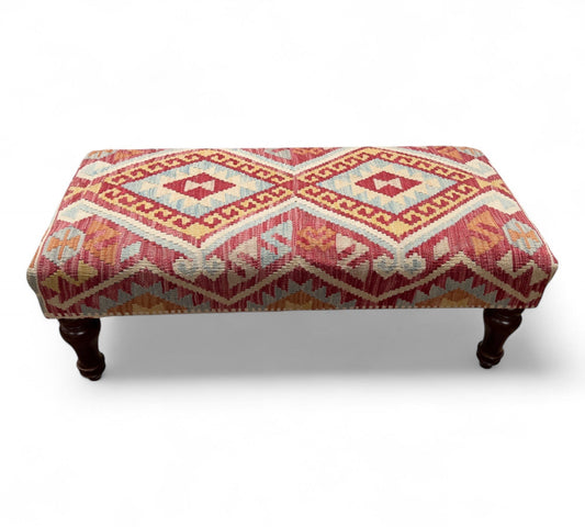 Kilim Bench Stool 100cmsx45cms