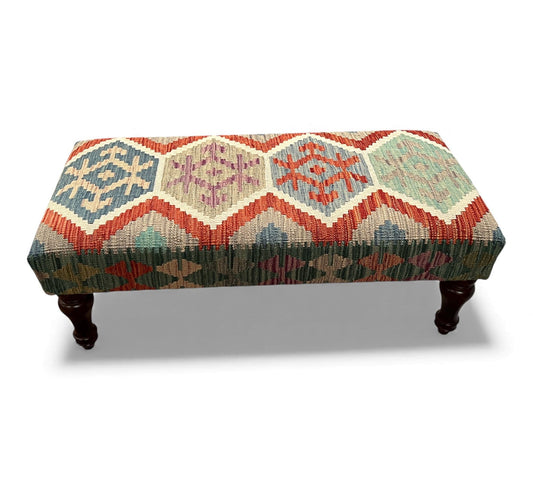 Kilim Bench Stool 100cmsx45cms
