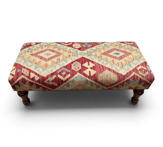 Kilim Bench Stool 100cmsx45cms - kilimfurniture