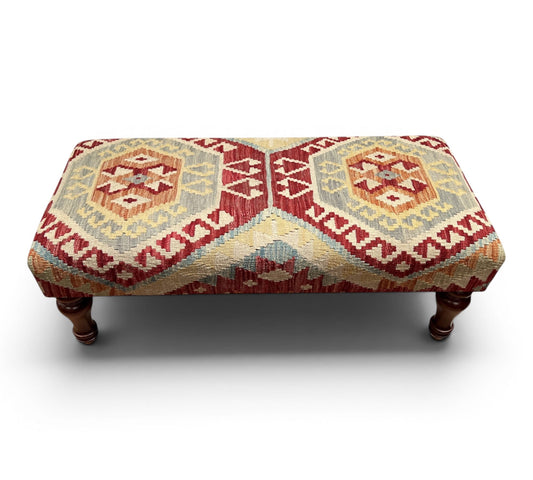 Kilim Bench Stool 100cmsx45cms - kilimfurniture