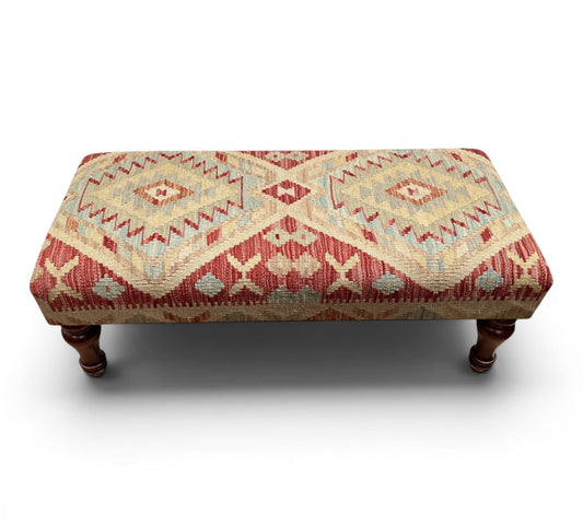 Kilim Bench Stool 100cmsx45cms - kilimfurniture