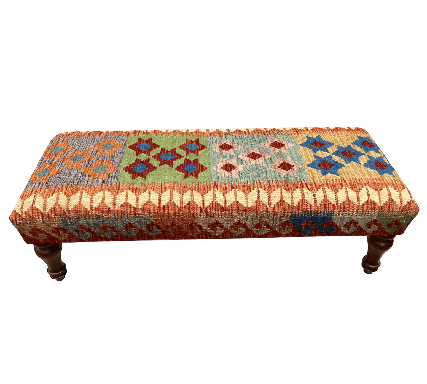 120cmsx45cms Kilim Bench Stool