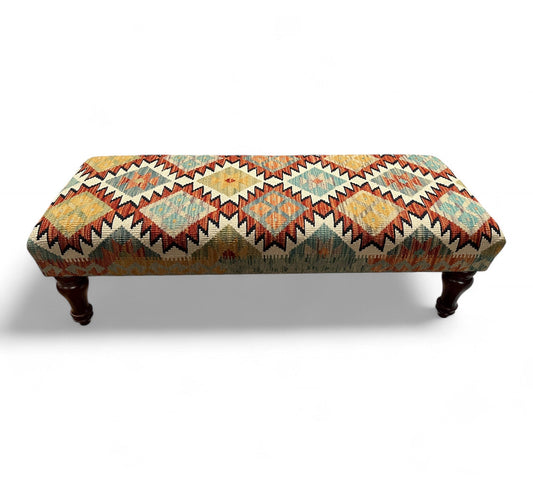 Kilim Bench Stool 120cmsx45cms