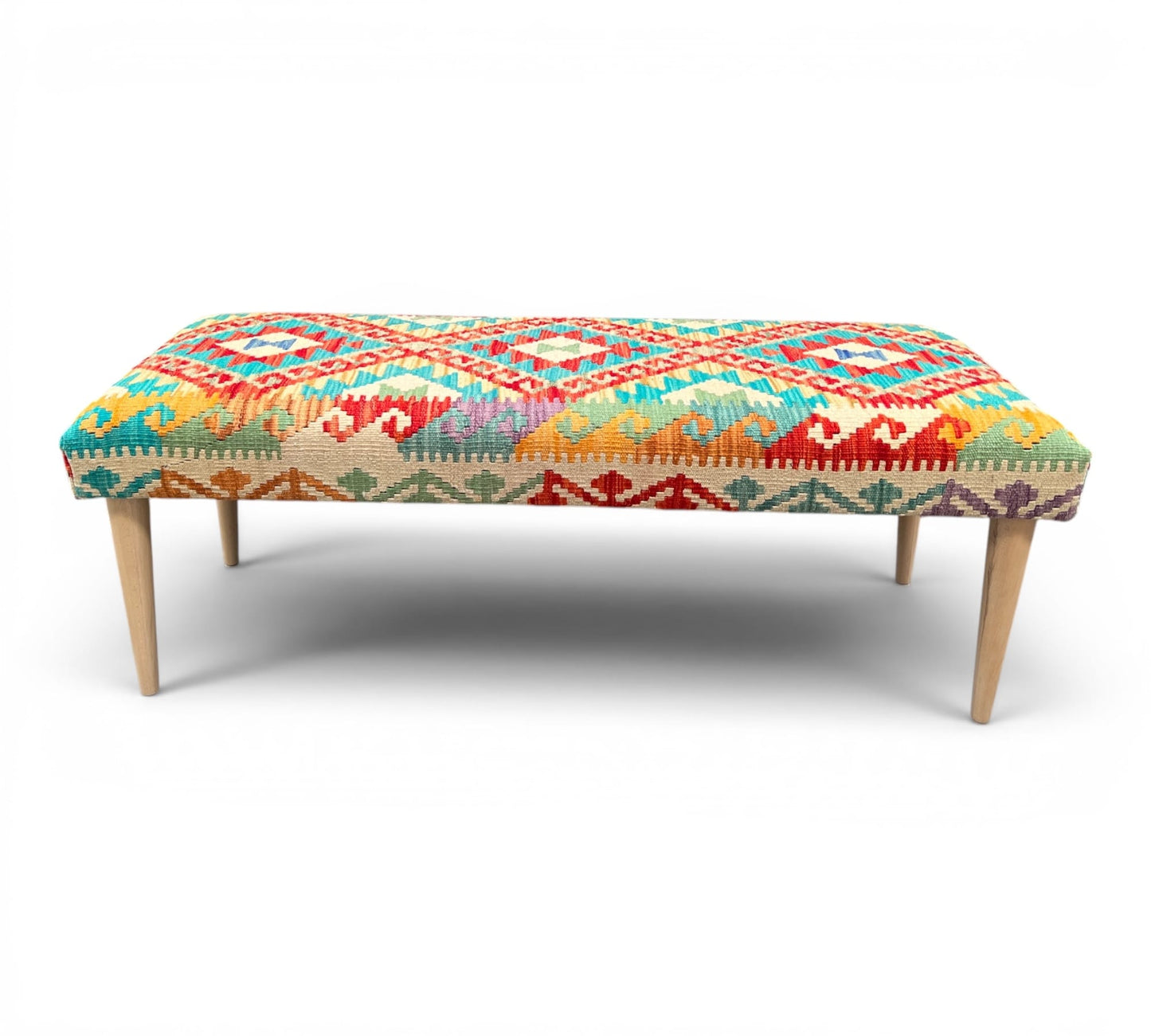 Kilim Bench Stool 123cmsx47cms