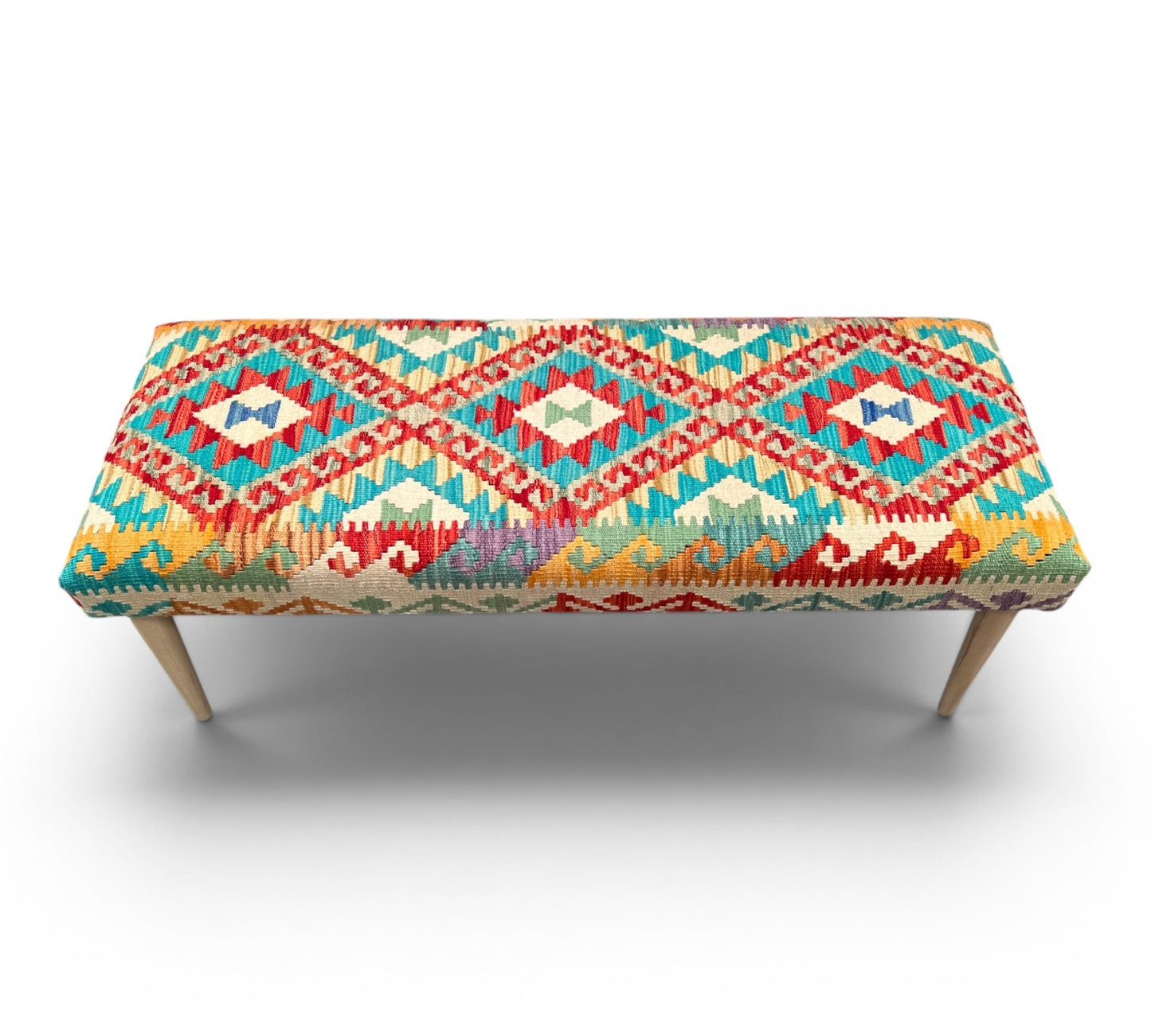 Kilim Bench Stool 123cmsx47cms