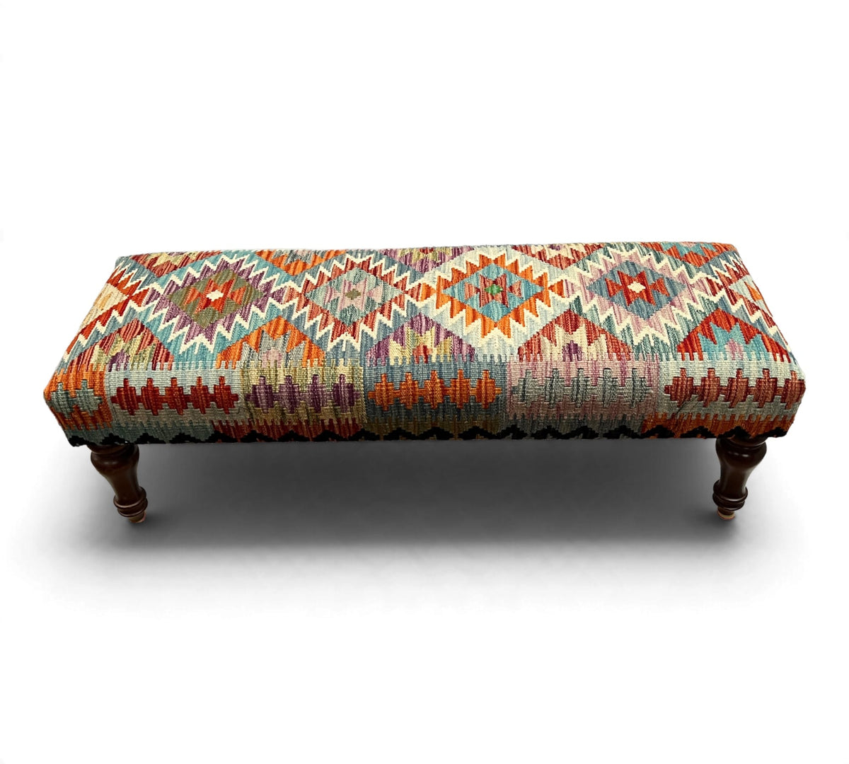 Kilim Bench Stool 120cmsx40cms - kilimfurniture