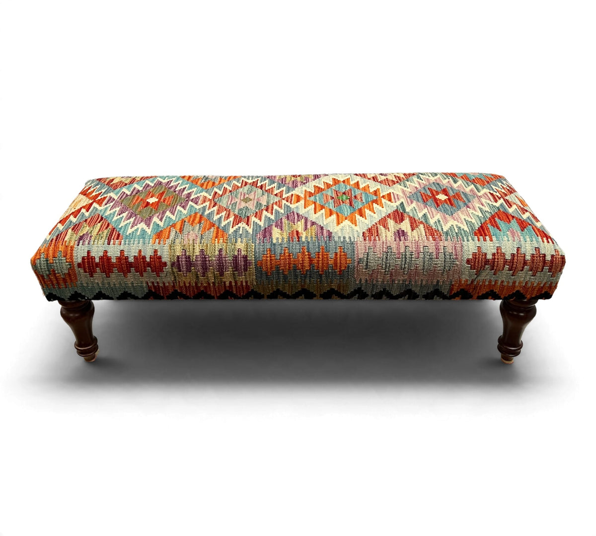 Kilim Bench Stool 120cmsx40cms - kilimfurniture