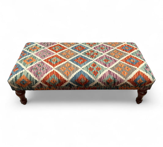 Kilim Table Stool 120cmsx60cms