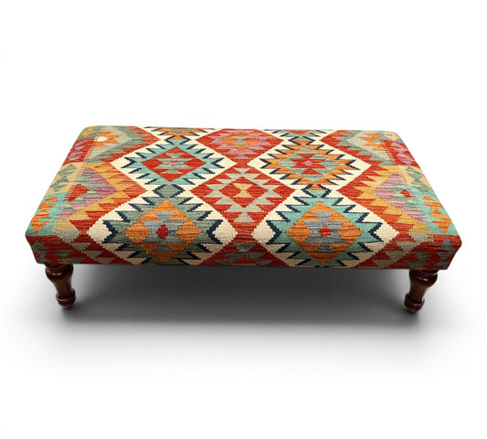 Kilim Table Stool 120cmsx60cms - kilimfurniture