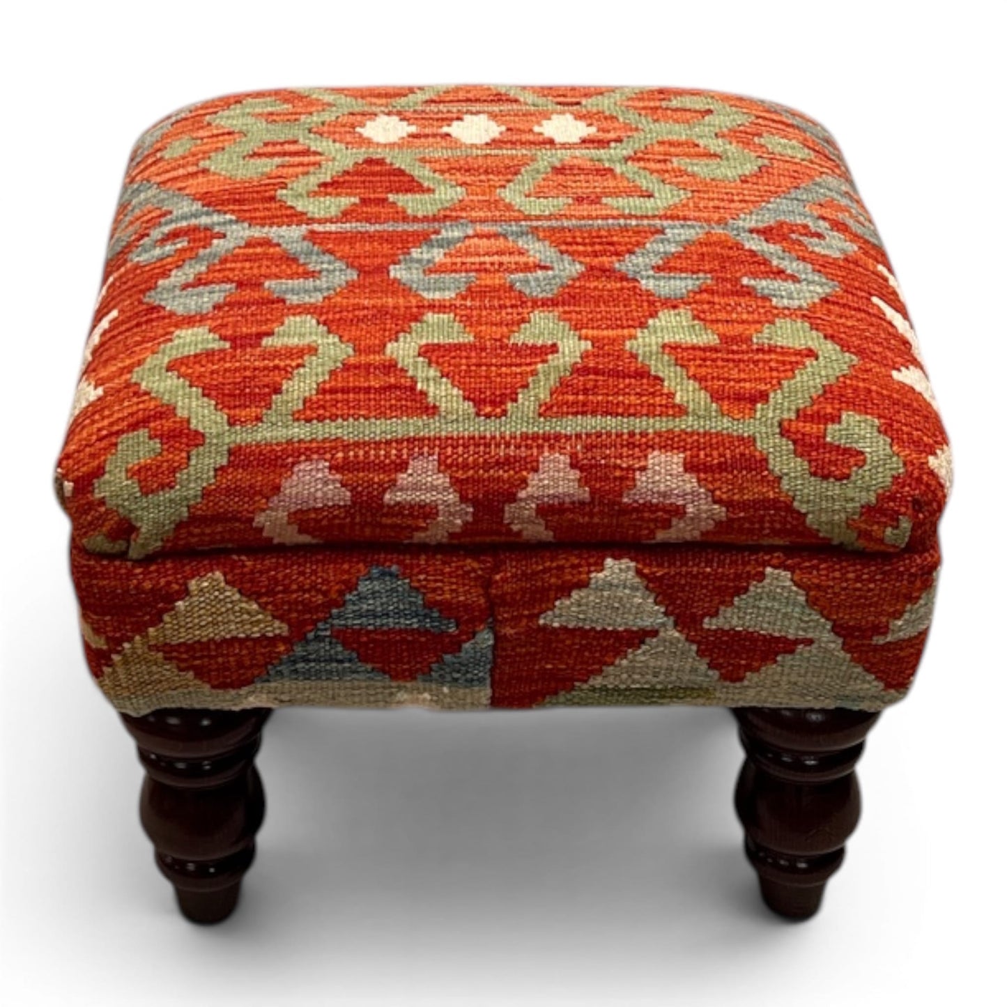 Kilim Stool 44cmsx44cms - kilimfurniture